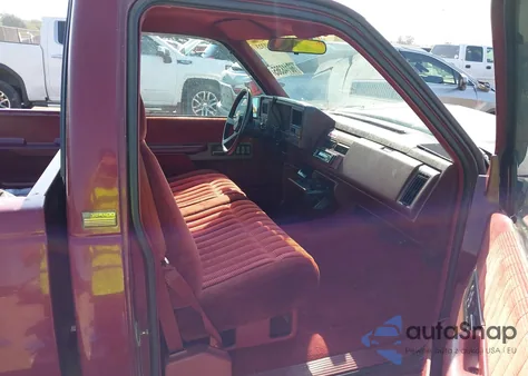 1993 Chevrolet Gmt-400 C1500 из США, поврежденный, VIN 1GCDC14K6PZ105089